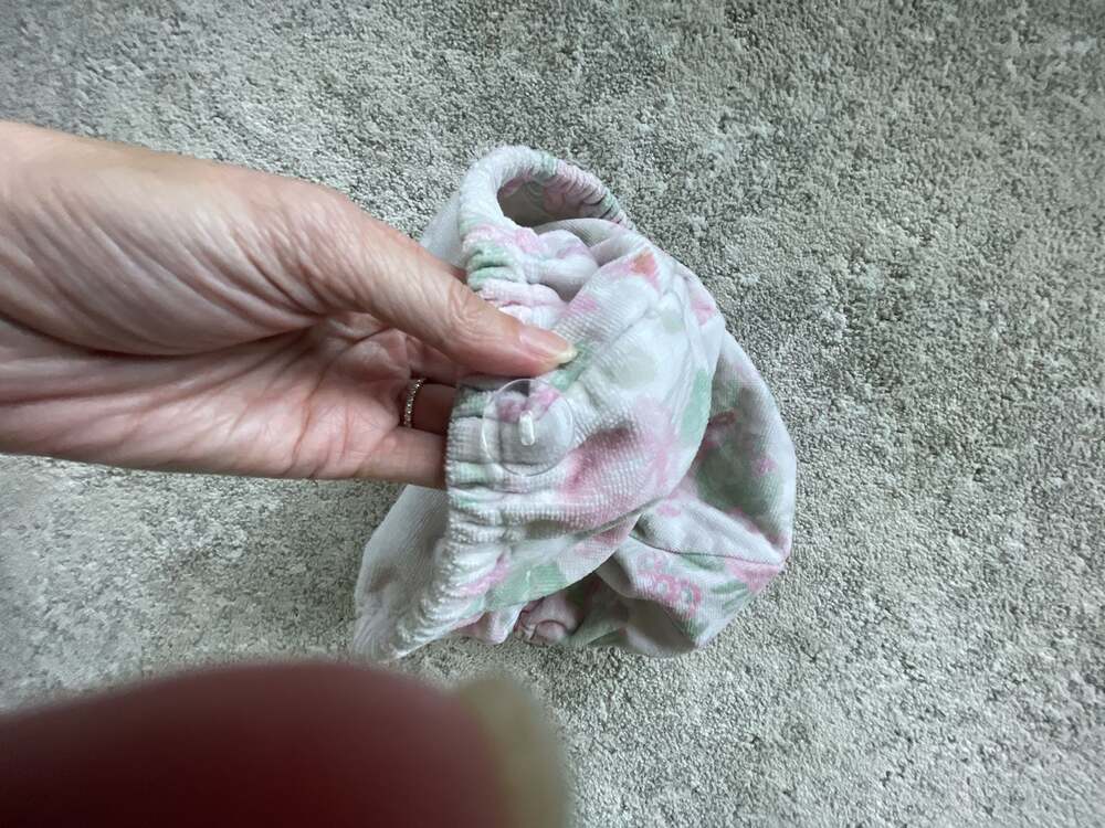 LoveShackFancy Floral Print Microfiber Hair Towel Wrap - Picture 5 of 5